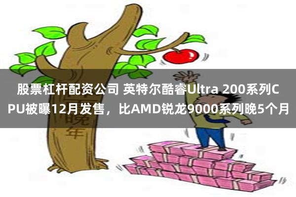 股票杠杆配资公司 英特尔酷睿Ultra 200系列CPU被曝12月发售，比AMD锐龙9000系列晚5个月