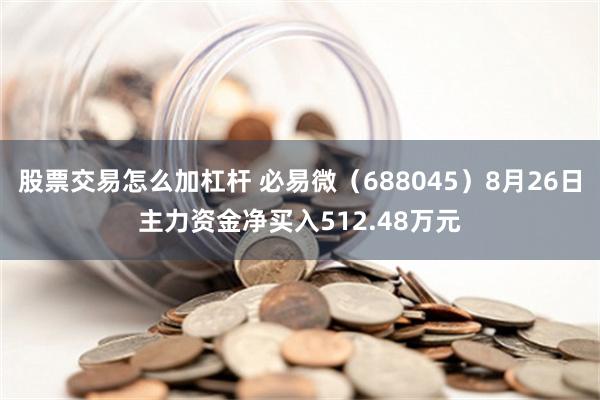 股票交易怎么加杠杆 必易微（688045）8月26日主力资金净买入512.48万元