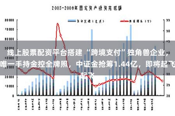 线上股票配资平台搭建 “跨境支付”独角兽企业，唯一手持金控全牌照，中证金抢筹1.44亿，即将起飞